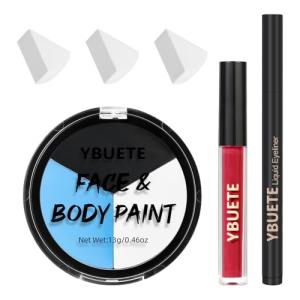 Halloween Face Painting Kit for Cosplay and Parties