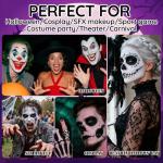 Halloween Face Painting Kit for Cosplay and Parties