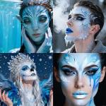 Halloween Face Painting Kit for Cosplay and Parties