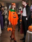 Glow-in-the-Dark Pumpkin Costume Set for Adults