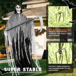 80" Flying Ghost Halloween Yard Decoration