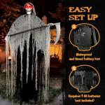 80" Flying Ghost Halloween Yard Decoration