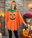 Glow in the Dark Pumpkin Costume Set for Women