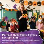 12 Pack Halloween Felt Masks for Kids