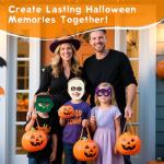 12 Pack Halloween Felt Masks for Kids