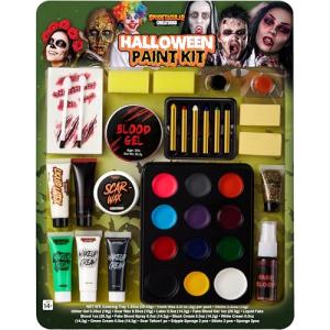 25-Piece Halloween Family Makeup Kit