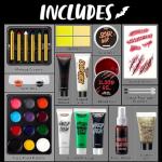 25-Piece Halloween Family Makeup Kit