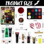 25-Piece Halloween Family Makeup Kit