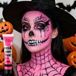Pink Face Paint - Non-Toxic for Halloween Fun