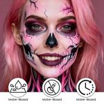 Pink Face Paint - Non-Toxic for Halloween Fun