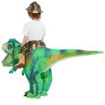 Kids Inflatable T-Rex Dinosaur Costume for Halloween