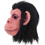 Black Chimp Latex Mask for Halloween Fun