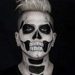 Mehron Premium Skeleton Makeup Kit for Halloween