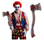 Bloody Plastic Axe Prop for Halloween Costumes