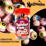 Apexy Eyeball Gummy Candy With Fruity Liquid Center Fat Free Perfect for Halloween & Themed Parties, Fun & Delicious 11.42oz