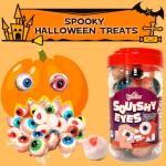 Apexy Eyeball Gummy Candy With Fruity Liquid Center Fat Free Perfect for Halloween & Themed Parties, Fun & Delicious 11.42oz