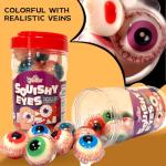 Apexy Eyeball Gummy Candy With Fruity Liquid Center Fat Free Perfect for Halloween & Themed Parties, Fun & Delicious 11.42oz