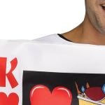 Adult King & Queen of Hearts Costume Set