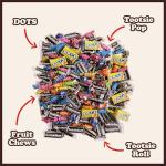 Tootsie Roll Child's Play Candy Favorites with Bonus Mobile Game, 5 Pounds of Individually Wrapped Party Candy - Funtastic Candy Variety Mix Bag - Peanut Free, Gluten Free (5 Pounds)