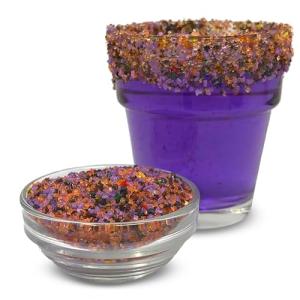 Snowy River Halloween Cocktail Sugar - Kosher All Natural Halloween Cocktail Rimmer and Coffee Rimmer (Halloween, 8oz Bag)