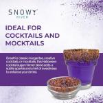 Snowy River Halloween Cocktail Sugar - Kosher All Natural Halloween Cocktail Rimmer and Coffee Rimmer (Halloween, 8oz Bag)