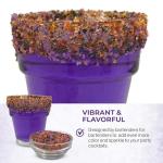 Snowy River Halloween Cocktail Sugar - Kosher All Natural Halloween Cocktail Rimmer and Coffee Rimmer (Halloween, 8oz Bag)