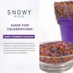 Snowy River Halloween Cocktail Sugar - Kosher All Natural Halloween Cocktail Rimmer and Coffee Rimmer (Halloween, 8oz Bag)