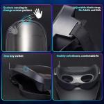 App-Controlled LED Face Transforming Halloween Mask