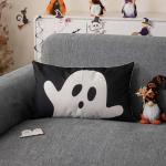 Ghost Halloween Lumbar Pillow Cover for Home Decor
