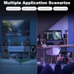 Bobtot Home Theater Systems Surround Sound Speakers - 1200 Watts 10 inch Subwoofer 5.1/2.1 Channel Audio Stereo System with HDMI ARC Optical Bluetooth Input for 4K TV Ultra HD AV DVD FM Radio USB