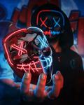 LED Skeleton Mask & Gloves Set for Halloween