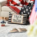 AVOIN Halloween Bat Stripes Throw Pillow Cover