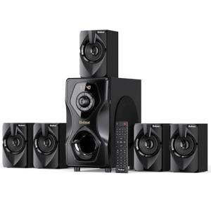Bobtot Surround Sound Speakers Home Theater Systems - 700 Watts Peak Power 5.1/2.1Wired Stereo Speaker System 5.25" Subwoofer Strong Bass with Bluetooth HDMI ARC Optical Input