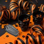 SAFIGLE 20PCS Halloween Coffin Boxes Halloween Mini Coffin Boxes Classic Coffin Treat Boxes Plastic Halloween Candy Box Coffin Halloween Decorations Indoor