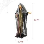 Haunted Hill Farm 63" Standing Witch Animatronic