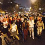 Scary Halloween Jack-O'-Lantern Face Masks