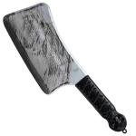 Spooktacular Creations Halloween Bloody Cleaver Costume Prop, Fake Knife Plastic Weapon Toy for Kids Men Women Halloween Cosplay Accessory, Horror Costume Party