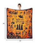 Witch Blanket - Cozy Halloween Throw for Decor