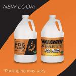 Froggy's Fog Halloween and Party Fog Fluid, High Output Long-Lasting Fog Juice for 400-1500 Watt Water-Based Fog Machines, Great for Pro & Home Haunters, Theatrical Effects, DJs, & More, Half Gallon