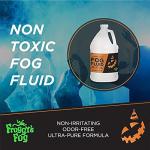 Froggy's Fog Halloween and Party Fog Fluid, High Output Long-Lasting Fog Juice for 400-1500 Watt Water-Based Fog Machines, Great for Pro & Home Haunters, Theatrical Effects, DJs, & More, Half Gallon