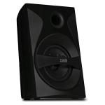 Acoustic Audio by Goldwood Bluetooth 5.1 Surround Sound System with LED Light Display, FM Tuner, USB and SD Card Inputs - 6-Piece Home Theater Speaker Set, includes Remote Control - AA5400 Black