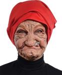 Old Nana Halloween Latex Mask for Parties