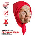 Old Nana Halloween Latex Mask for Parties