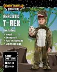Realistic T-Rex Dinosaur Costume for Kids