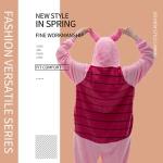 Pink Pig Costume Onesie for Adults Halloween