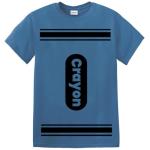 Funny Crayon T-Shirt Costume for Halloween