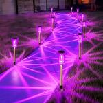 Gorrzai 10-Pack Halloween Solar Pathway Lights