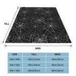 Gothic Spiderweb Flannel Fleece Halloween Blanket