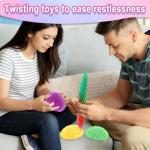 Glow-in-the-Dark Fidget Worm Toy for Halloween