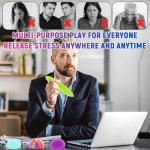 Glow-in-the-Dark Fidget Worm Toy for Halloween